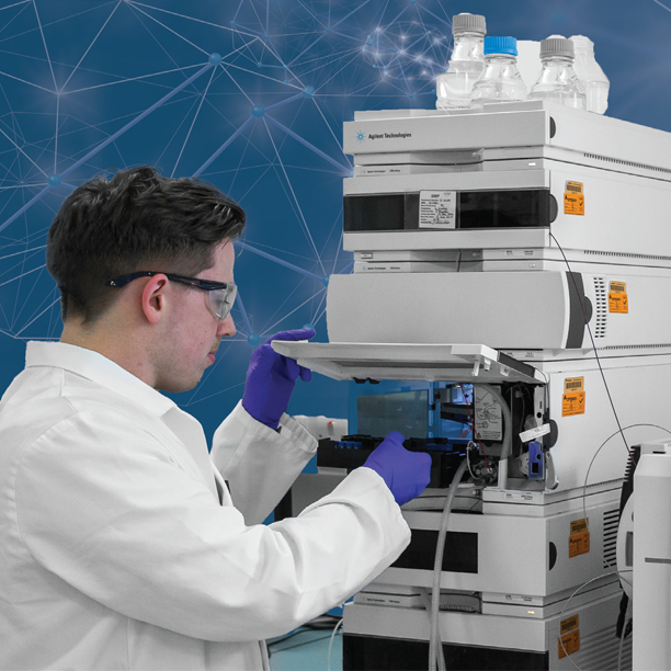 Peak Purity of Peptides and Large Molecules by Accurate Mass LC-MS