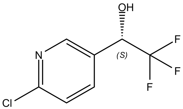 (1S)-1-(6-Chloropyridin-3-yl)-2,2,2-trifluoroethan-1-ol | CAS 1412254-62-6