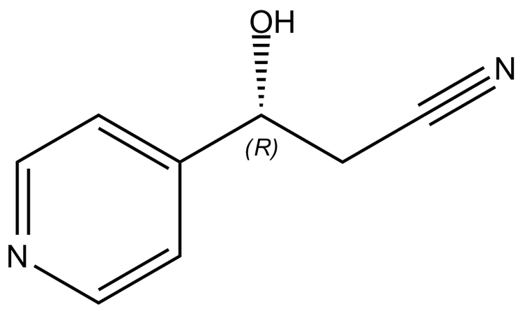 (R)-3-Hydroxy-3-(4-pyridinyl)propanenitrile | CAS 1372452-66-8