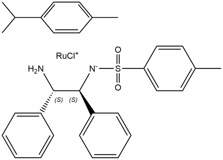 (1S,2S)-(+)-N-(4-Toluenesulphonyl)-1,2-diphenylethylenediamine) (p-cymene) RuCl catalyst