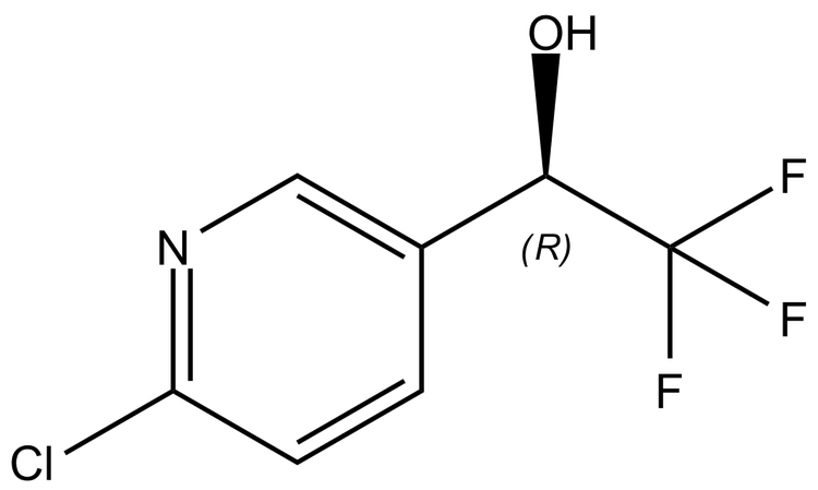 (1R)-1-(6-Chloropyridin-3-yl)-2,2,2-trifluoroethan-1-ol | CAS 1412260-92-4