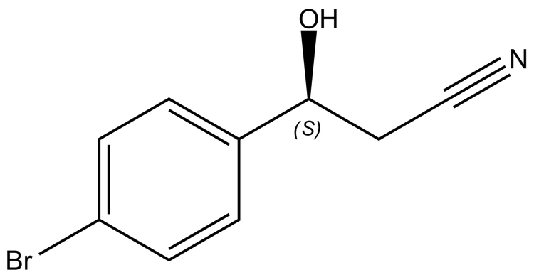 (S)-3-(4′-Bromophenyl)-3-hydroxypropanenitrile | CAS 877876-70-5