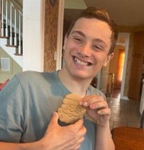 Photo of Fragile X Syndrome Patient, Gabe Leathers