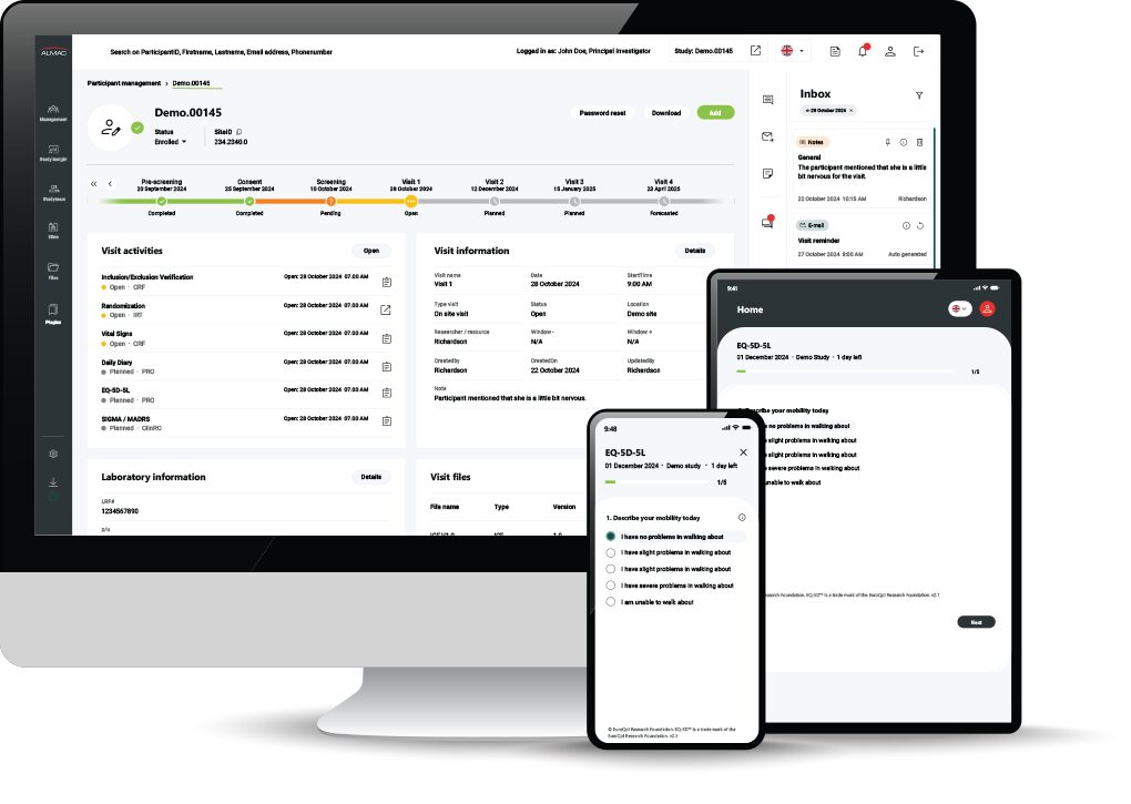 Mobile interface preview