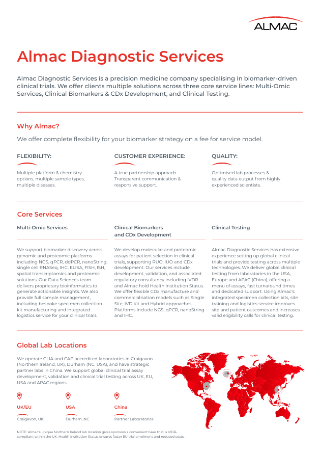 Diagnostic Services Brochure