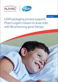 LEAN packaging process supports Pfizer’s urgent mission to dose child with life enhancing gene therapy