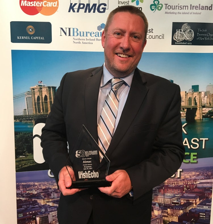 Almac Group Recognised as a Top 50 Company for Transatlantic Operations